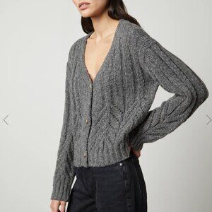 VELVET BY GRAHAM AND SPENCER HAZEL CARDIGAN NWT SZ L